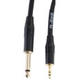 N-RoK Premium Kabel Klinke 3,5mm Stereo / Klinke 6,3mm mono 3m Thumbnail 2