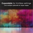 TWINKLY Lightwall Mobiler LED-Vorhang mit App-Steuerung und Alu-Gestell Thumbnail 10