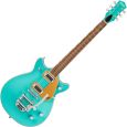 Gretsch G5232T Electromatic Double Jet FT with Bigsby Caicos Green E-Gitarre Thumbnail 1