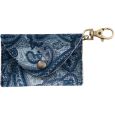 RightOn! Pick Pouch Paisley blau vegan Plektren-Tasche m. Schlüsselanhänger Thumbnail 1