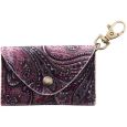 RightOn! Pick Pouch Paisley burgund vegan Plektren-Tasche m. Schlüsselanhänger Thumbnail 1