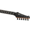 SPIRA Guitars S-400 MBK Satin Black E-Gitarre Thumbnail 6