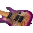 SPIRA Guitars S-457 TPP Transparent Purple 7-Saiter E-Gitarre Thumbnail 5