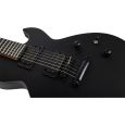 SPIRA Guitars L-400 MBK Satin Black E-Gitarre Thumbnail 4
