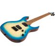 SPIRA Guitars S-500 QAB Trans Aqua Blue E-Gitarre Thumbnail 3