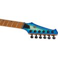 SPIRA Guitars S-500 QAB Trans Aqua Blue E-Gitarre Thumbnail 7