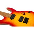 SPIRA Guitars S-500 QFB Fireburst E-Gitarre Thumbnail 6