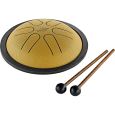 MEINL Sonic Energy Mini Steel Tongue Drum 6 Zoll H Dur 6 Töne 440 Hz Gold Thumbnail 1