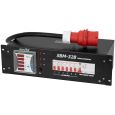 EUROLITE SBM 32B Stromverteilung mit Multimeter 32A -6 Schuko Thumbnail 2