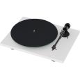 Pro-Ject T1 Evo Schallplattenspieler Satin Weiß inkl. Ortofon OM10 Thumbnail 2