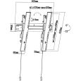 Multibrackets Wallmount Super Slim Fixed 400 MAX Thumbnail 11