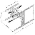Multibrackets Flexarm L Full Motion Dual Thumbnail 9