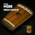 Hanago M28E Lyre chromatisch inkl. Pickup, Tasche & Zubehör Thumbnail 2