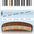 Hanago M28E Lyre chromatisch inkl. Pickup, Tasche & Zubehör Thumbnail 9