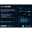Klotz Klinkenkabel 1,5m winkel Pro Artist PROK015PR Thumbnail 2