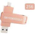 DJ-Tech Tools Chroma Drive USB A + USB C Stick 256GB Rose Gold Thumbnail 2