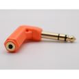 DJ-Tech Tools Chroma Jacks Neon Orange Kopfhörer Adapter Thumbnail 2