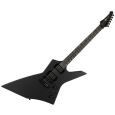 SPIRA Guitars X-400 MBK Satin Black E-Gitarre Thumbnail 1