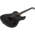 SPIRA Guitars T-400 Baritone MBK Satin Black E-Gitarre Thumbnail 3