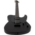 SPIRA Guitars T-400 Baritone MBK Satin Black E-Gitarre Thumbnail 4