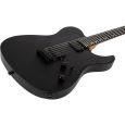 SPIRA Guitars T-400 Baritone MBK Satin Black E-Gitarre Thumbnail 5