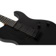 SPIRA Guitars T-400 Baritone MBK Satin Black E-Gitarre Thumbnail 6