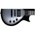 ESP Ltd EC-256 Silver Sunburst Teardrop E-Gitarre Thumbnail 3
