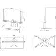 Multibrackets M VESA Tablestand Turn Large MAX 600x400 Black Thumbnail 8