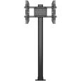 Multibrackets M Display Stand 180 Single Black w. Floormount Thumbnail 1