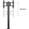Multibrackets M Display Stand 180 Single Black w. Floormount Thumbnail 6