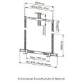 Multibrackets M Universal Soundbar Mount and Camera Holder Medium Thumbnail 7