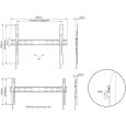 Multibrackets M Universal Wallmount Fixed X Large Thumbnail 8