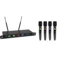 OMNITRONIC UHF-604 4-Kanal Funkmikrofon-System 823-832/863-865 MHz Thumbnail 1