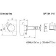 Ortega OTMUKDC-CR Mechaniksatz f. Ukulele Die-Cast chrom Thumbnail 2
