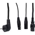 DAP AUDIO Powersignalcable 15m  Schuko/Kalt- XLR black Thumbnail 2