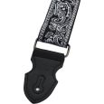 N-RoK GrooveLine Gitarrengurt Woven Black White Thumbnail 2