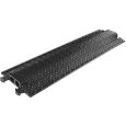 Defender Kabelbrücke 2 Kanäle schwarz mittlere Belastung Höhe 4,5cm Thumbnail 1