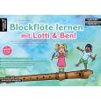 Artist Ahead - Blockflöte lernen mit Lotti & Ben! Band 1 (+OA) - Susanne Hossain Thumbnail 1
