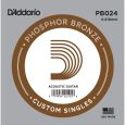 Daddario Einzelsaite 024 Phosphorbronze Thumbnail 1