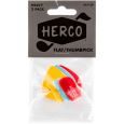 Dunlop Herco HE113 Daumenplektrum/Thumbpick Heavy (3er Pack) Thumbnail 1