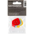 Dunlop Herco HE113 Daumenplektrum/Thumbpick Heavy (3er Pack) Thumbnail 2