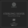 Knobloch Strings 300SSC Sterling Silver Line CX MT Saitensatz Konzertgitarre Thumbnail 1