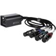 Palmer AoC Loom XLRf Audio over Cat Adapterkabel etherCON auf 4 x XLR female Thumbnail 1