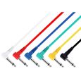 Adam Hall 3 STAR IRR 0015 SET Patchkabel 6,3mm Klinke mono 0,15m Thumbnail 1