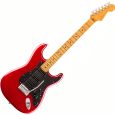 Fender American Ultra II Stratocaster HSS Ebony  Sinister Red E-Gitarre Thumbnail 1