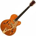 Gretsch Synchromatic Nashville Hollow Body Single-Cut Bigsby 50's Orange Stain Thumbnail 1