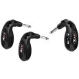 XVive U2 Guitar Wireless System Bundle, 2 x Transmitter + 1 x Receiver - Black Thumbnail 1