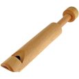 Lotusflöte Holz 16,5 cm Thumbnail 1