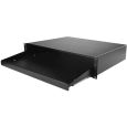 Adam Hall 19" 2HE Rackschublade mit Tastaturauszug Stahl Thumbnail 2
