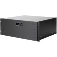 Adam Hall 19" 4HE Rackschublade mit Zahlenschloss Aluminium Thumbnail 1